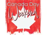 Canada Day Weekend event logo.